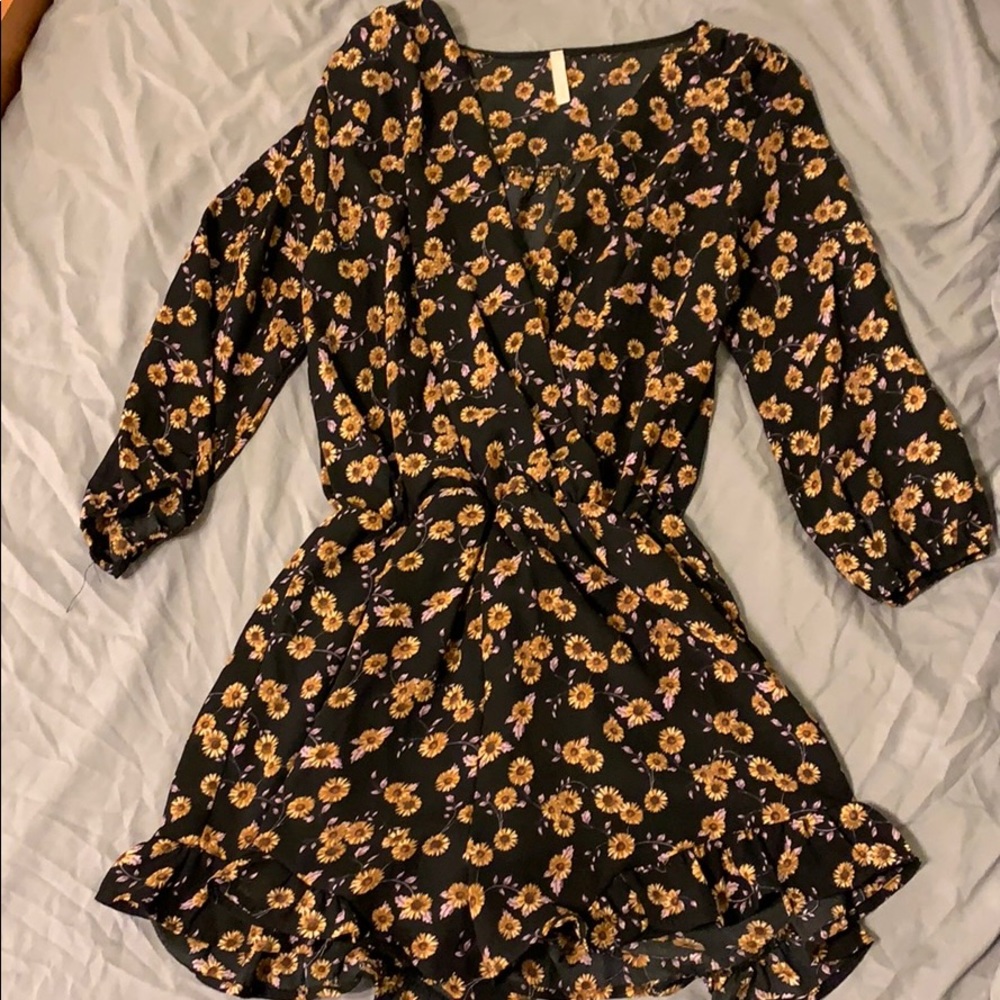Small Women’s Sunflower Romper